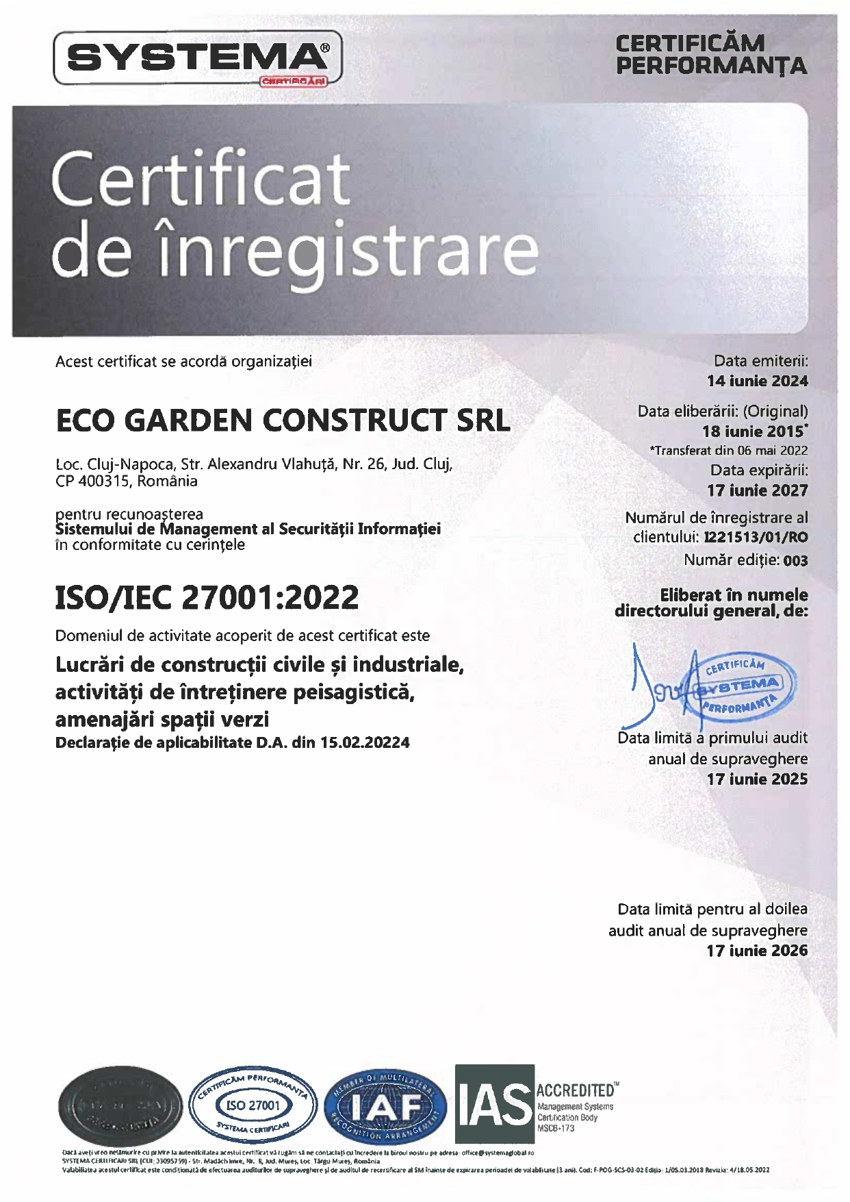 Sistem de management al securității informației